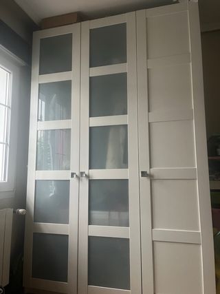 Armario Ikea Bergsbo Blanco 150cm