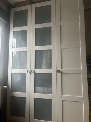 Armario Ikea Bergsbo Blanco 150cm