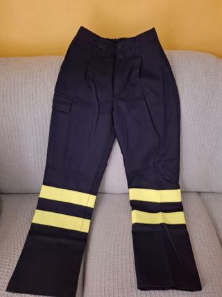 Pantalón ignífugo trabajo reflectante