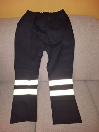 Pantalón ignífugo trabajo reflectante