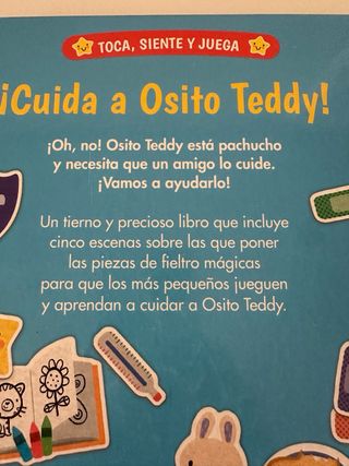 Toca, siente y juega. ¡Cuida a Osito Teddy!