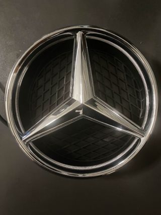 Emblema Mercedes Benz LED Rojo