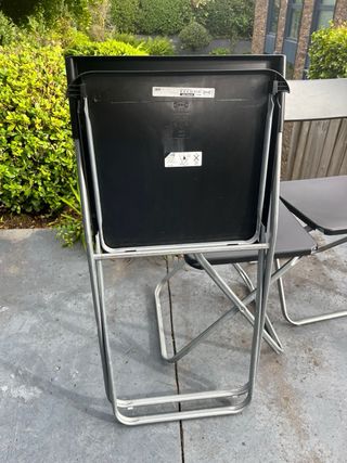 Sillas plegables IKEA JEFF negras