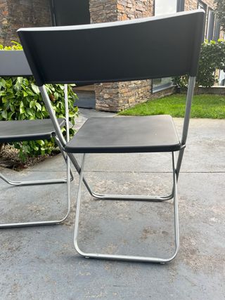 Sillas plegables IKEA JEFF negras