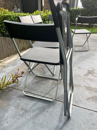Sillas plegables IKEA JEFF negras