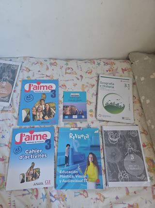 Libros 3 de la eso Miguel Fernández