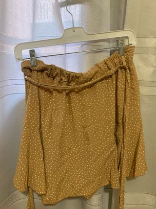 Falda Pantalón Talla Única con Lazo