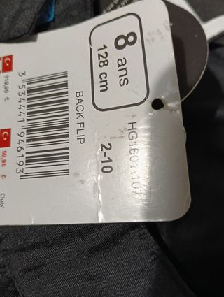 Pantalón de nieve para niño