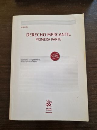 Derecho Mercantil Primera parte 6ª Edición