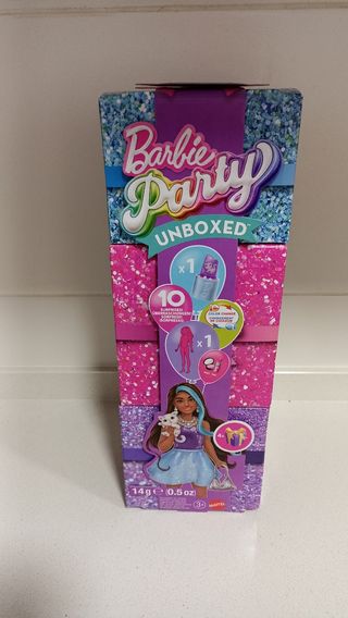Barbie Party unboxed serie Glam Party
