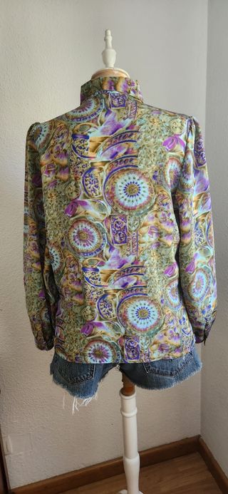 Blusa Vintage Multicolor