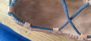 Abarcas de cuero talla 44
