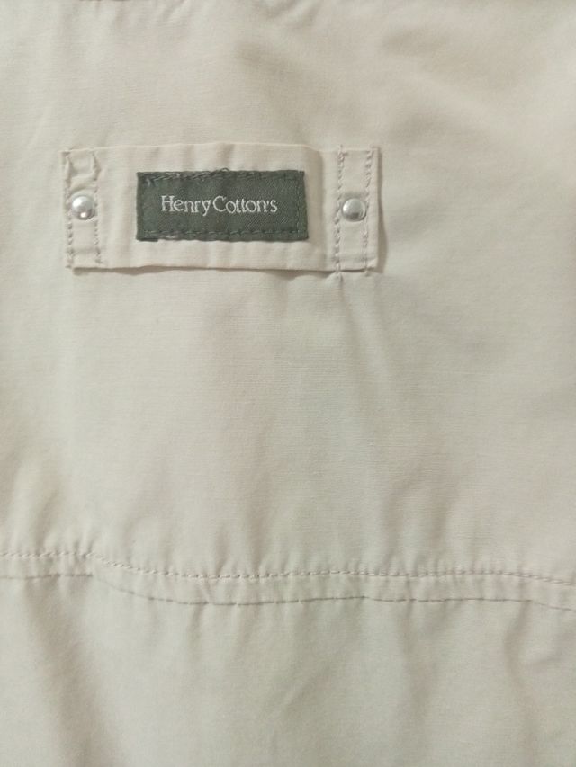 Gilet uomo Henry Cotton's beige