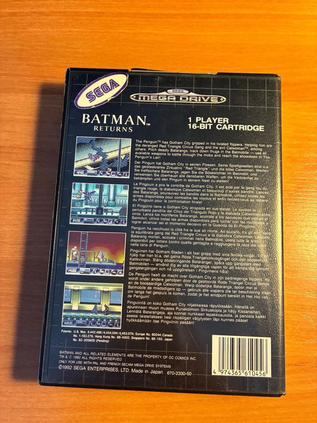 Batman Returns - Sega Megadrive