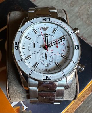 Reloj Emporio Armani Crono Resistente al Agua
