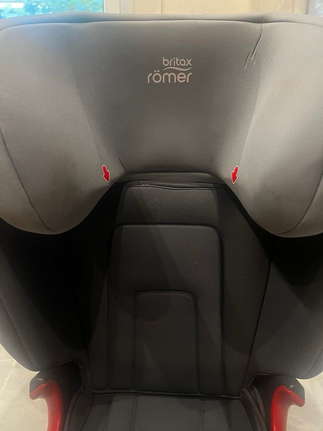 Silla coche Britax Römer gris