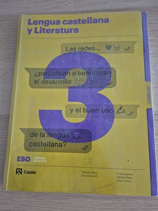 Lengua castellana y Literatura 3 ESO LOMLOE