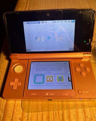 Nintendo 3DS Rosa con Accesorios y Juegos