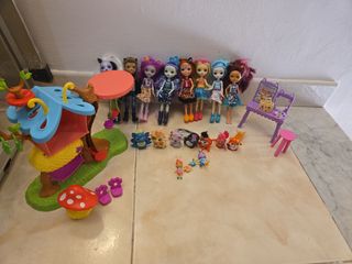 Lote Enchantimals Casa Árbol