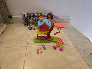 Lote Enchantimals Casa Árbol