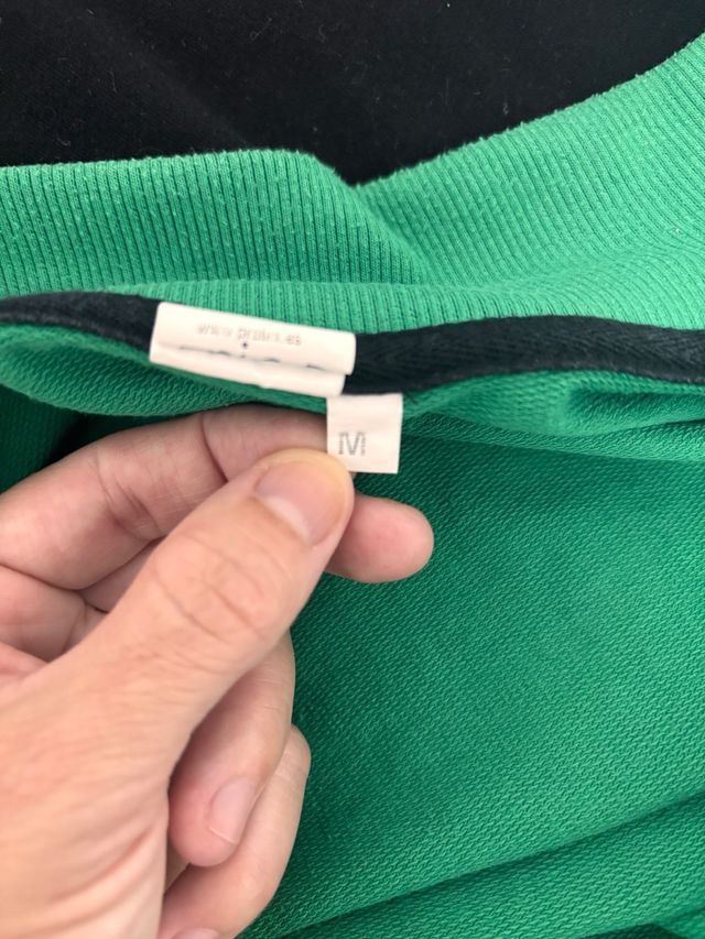 Chándal de fútbol verde y negro del Pomar