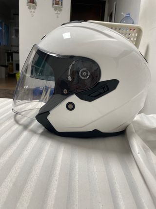 Casco de moto Astone Super Jet Blanco Talla L