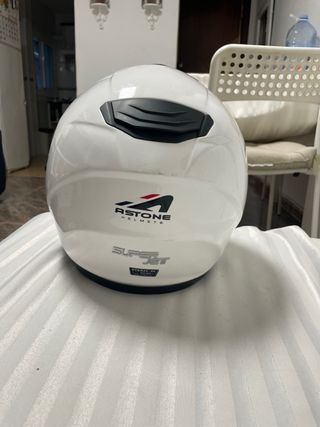 Casco de moto Astone Super Jet Blanco Talla L