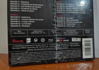 Pack Narcos Temporadas 1+2 Blu-ray Nueva 