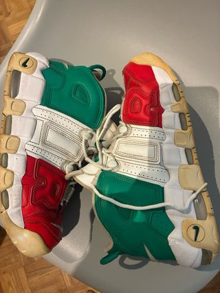 Nike Air More Uptempo Italia Talla 42.5 EU 9 US