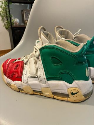 Nike Air More Uptempo Italia Talla 42.5 EU 9 US