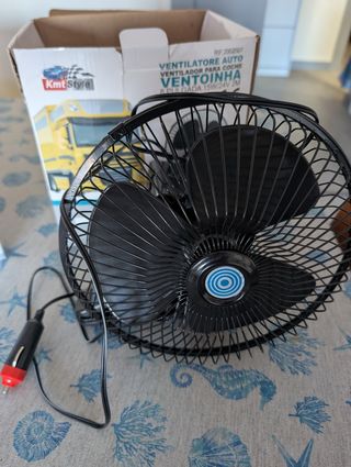 Ventilador Coche 12V/24V 8 Pulgadas