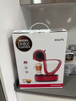 Cafetera Krups Dolce Gusto Infinissima Roja
