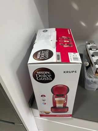 Cafetera Krups Dolce Gusto Infinissima Roja