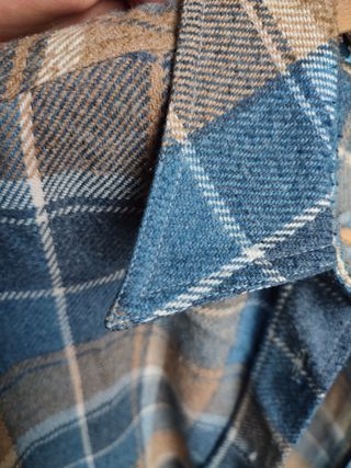 Camicia Flanella Donna a Quadri Taglia 46