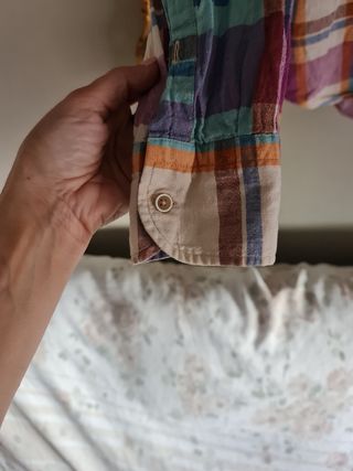 Massimo Dutti Lino T.L Multicolor