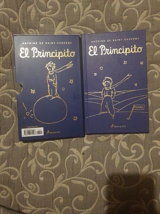   2 libros del  Principito Edición con estuch y 1+