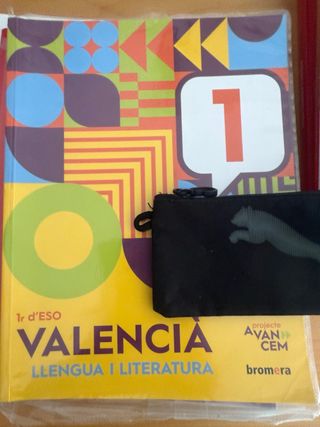 1r ESO. Valencià: llengua i libro lengua castellan