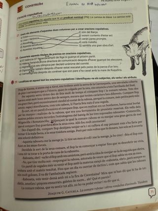 1r ESO. Valencià: llengua i libro lengua castellan