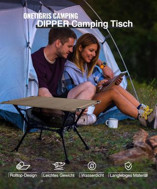 Tavolo da campeggio ONETIGRIS 60X40X37 Nuovo CD030