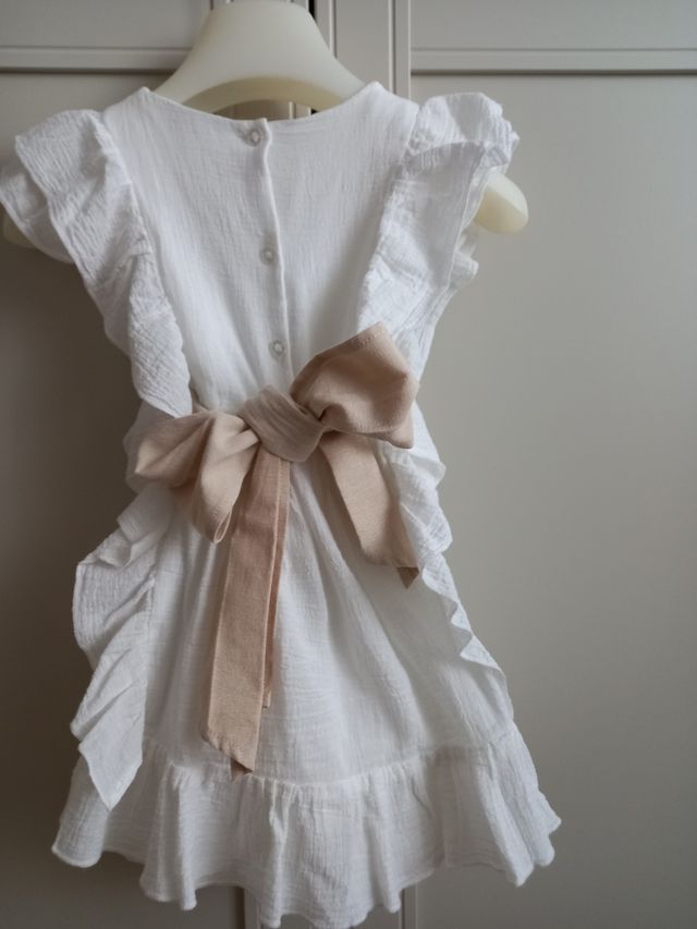 Abito So Cute bimba bianco