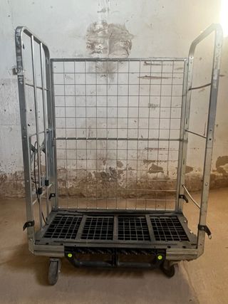 Carro industrial metálico