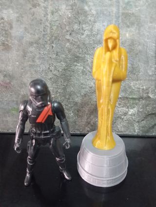  Star Wars 3.75". Estatua Sistros Sabio Dwartii.