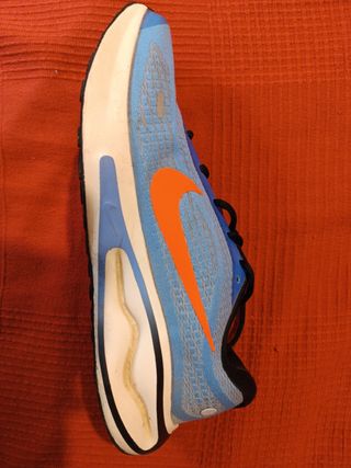 Zapatillas Nike Running Asfalto - Azul Naranja