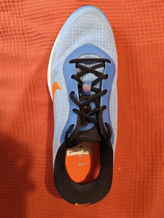 Zapatillas Nike Running Asfalto - Azul Naranja