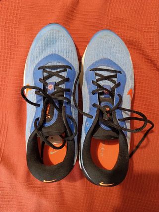 Zapatillas Nike Running Asfalto - Azul Naranja