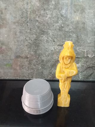 Star Wars 3.75". Estatua Yanjon Sabio Dwartii.
