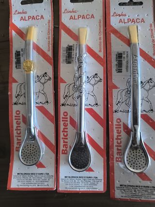 Bombilla de alpaca premium para mate