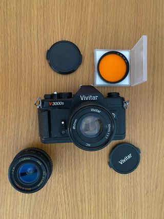Cámara Vivitar V3000s Negra