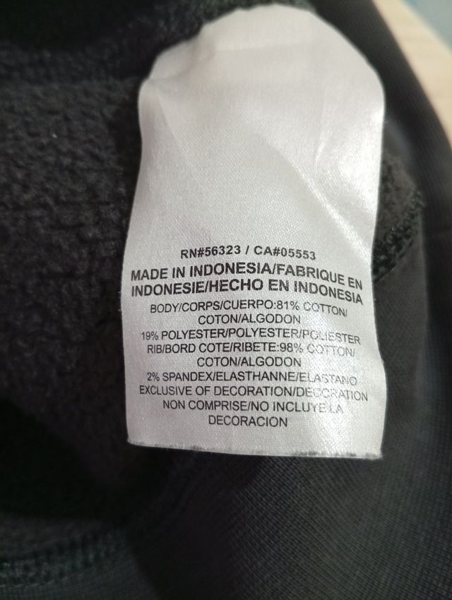 Sudadera Americana Nike Y2K Gris Hockey Talla M