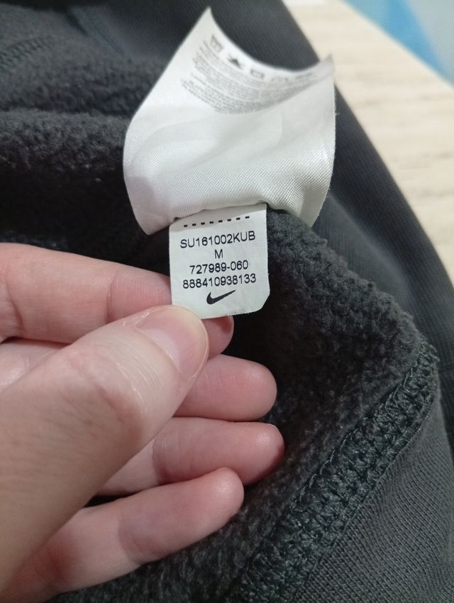 Sudadera Americana Nike Y2K Gris Hockey Talla M